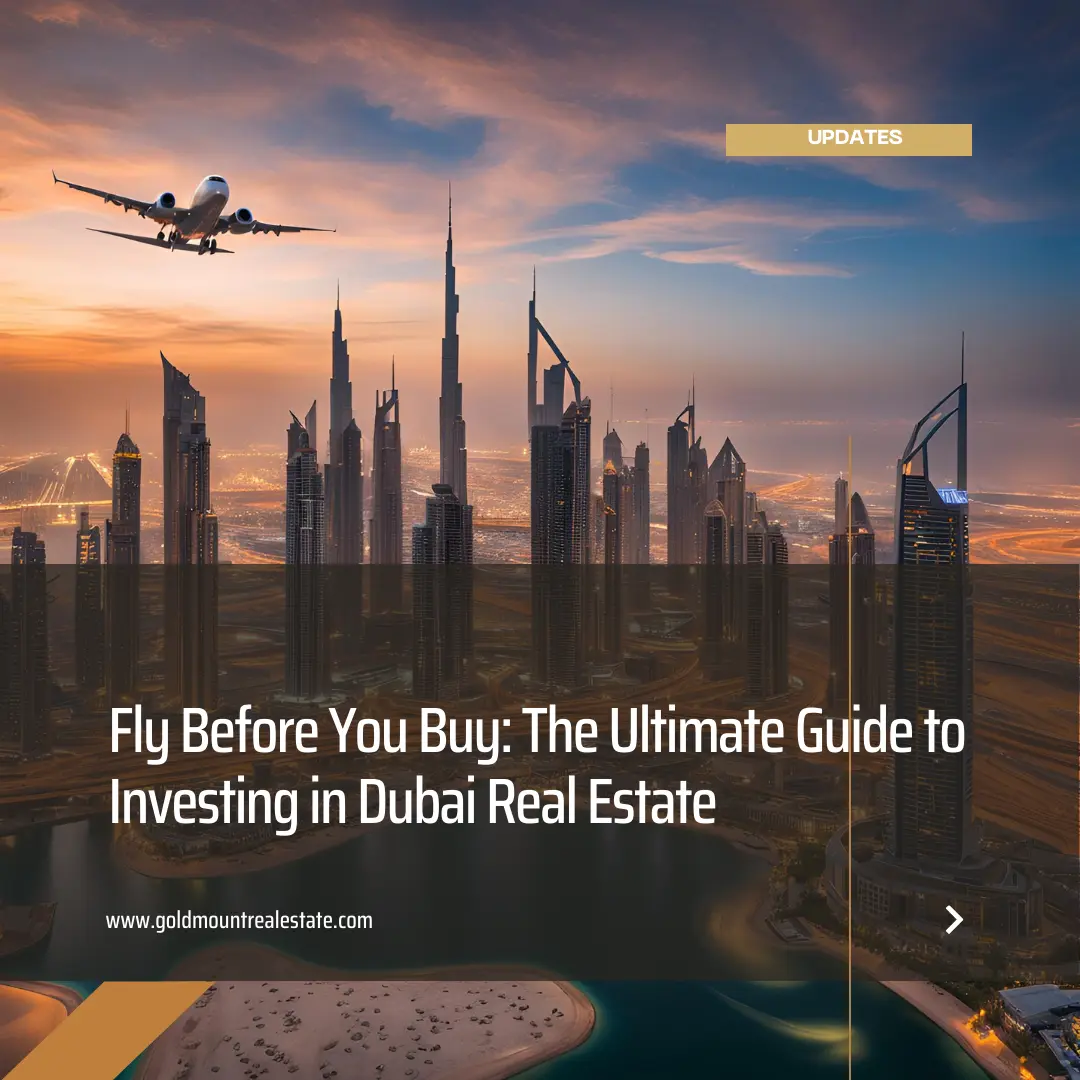 Fly Before You Buy Dubai Real Estate